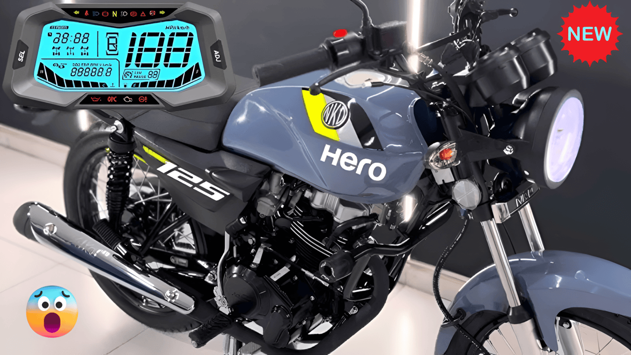 New Hero Splendor 125 bike