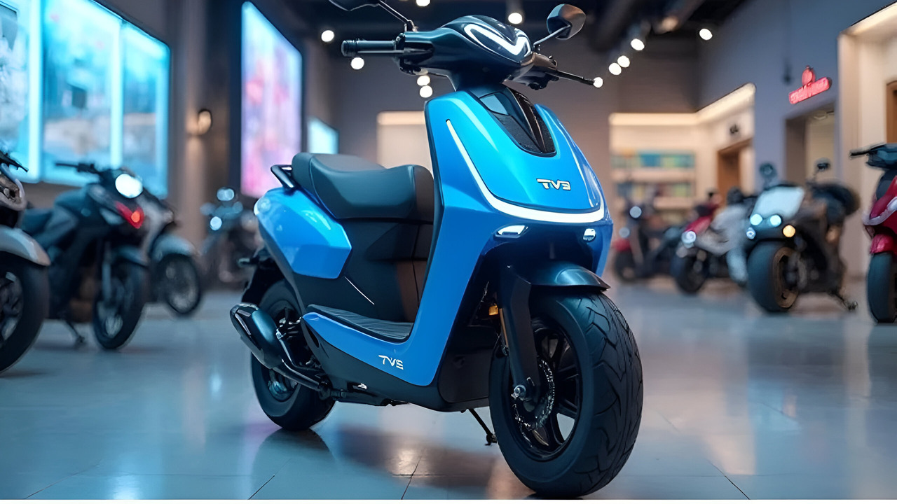 Premium Looks and Affordable Price Launch TVS Jupiter Electric Scooter Only 3227 Monthly EMI Bring It Home Now