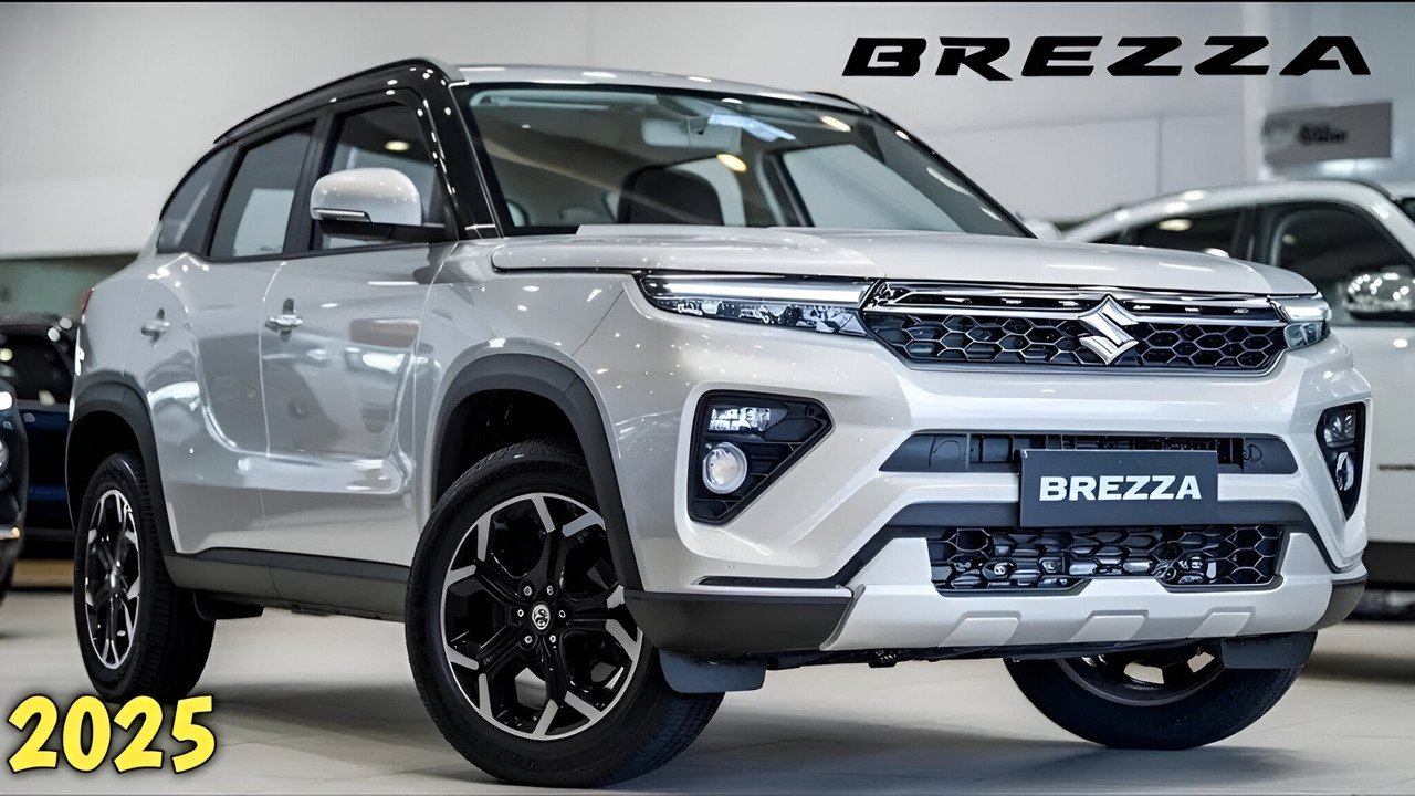 5-Seater Maruti Brezza 2025 Car Launched to Challenge Tata with Mileage of 35 km/l, Creating a Stir in Cheap Budget
